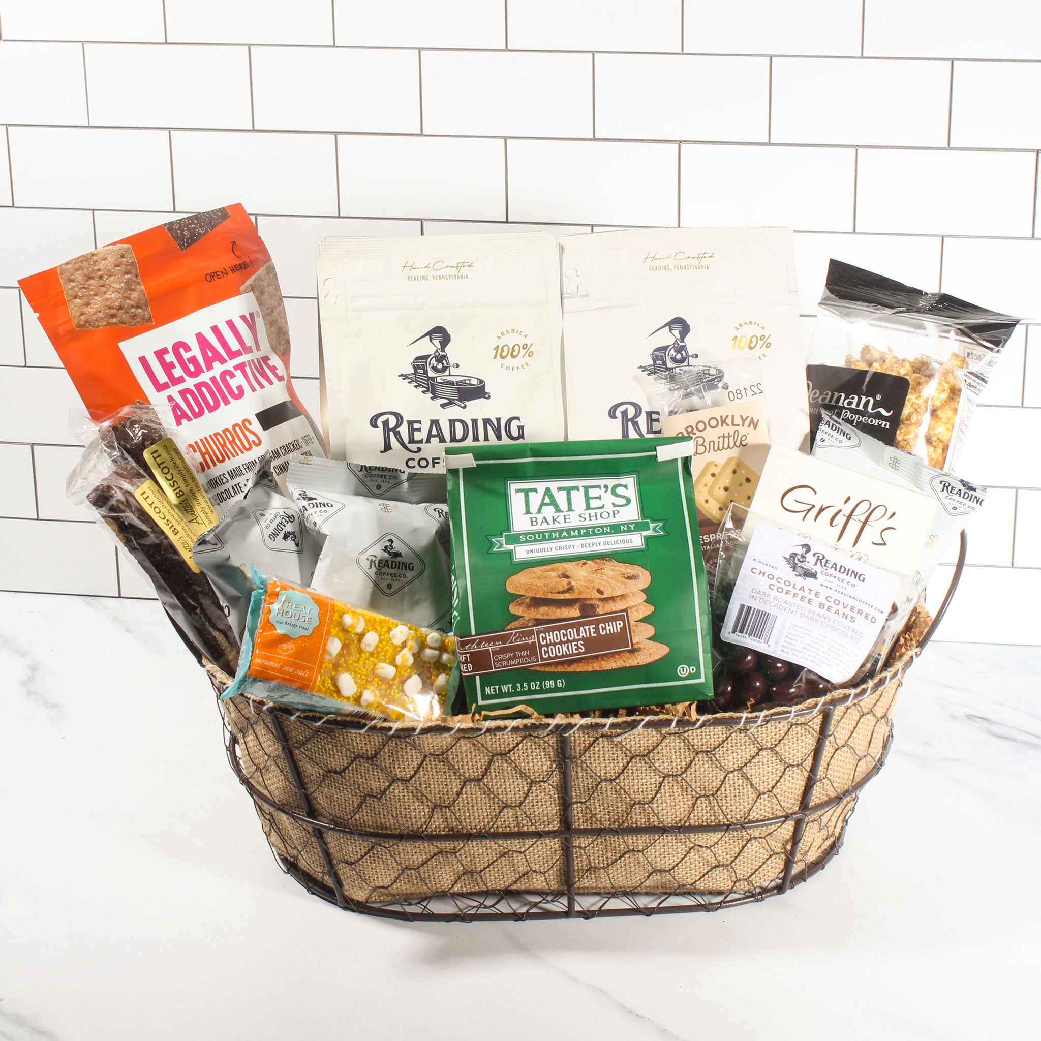 Have Coffee, Will Travel Basket – Reading Coffee Company