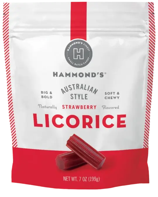 Australian Style Strawberry Licorice