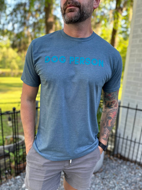 Dog Person Blue T-Shirt