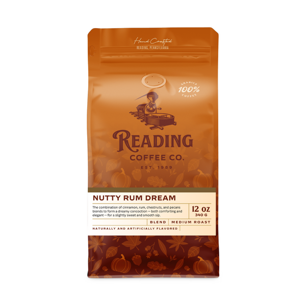 Nutty Rum Dream Fall Season Premium Flavored Coffee